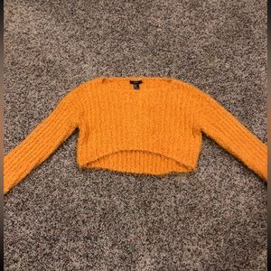 NWT Forever 21 Yellow Sweater‎